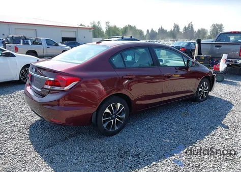 2013 Honda Civic Ex из США, поврежденный, VIN 19XFB2F89DE220201